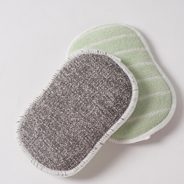 Bamboo Microfiber Kitchen Sponge -Juhao