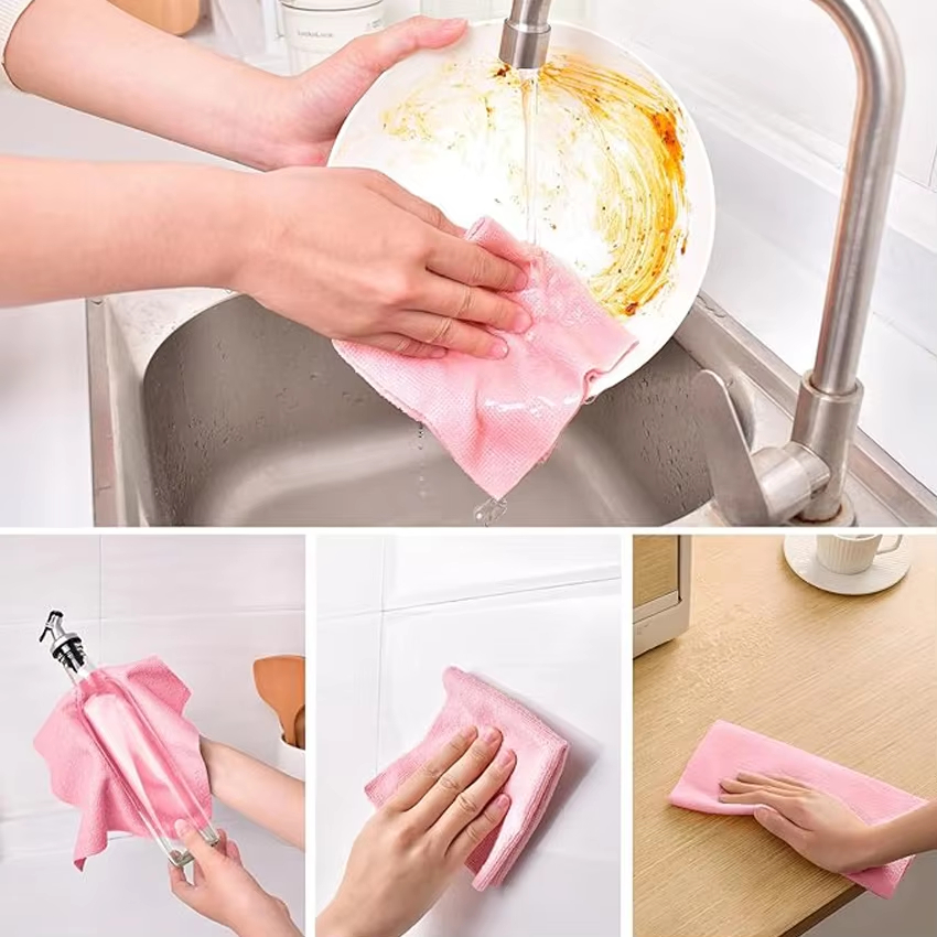 Microfiber Kitchen Towels Roll