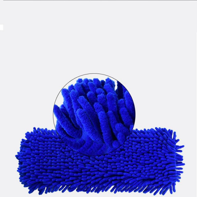 Microfiber Blue Chenille Mop Replacement Cloths - JUHAO