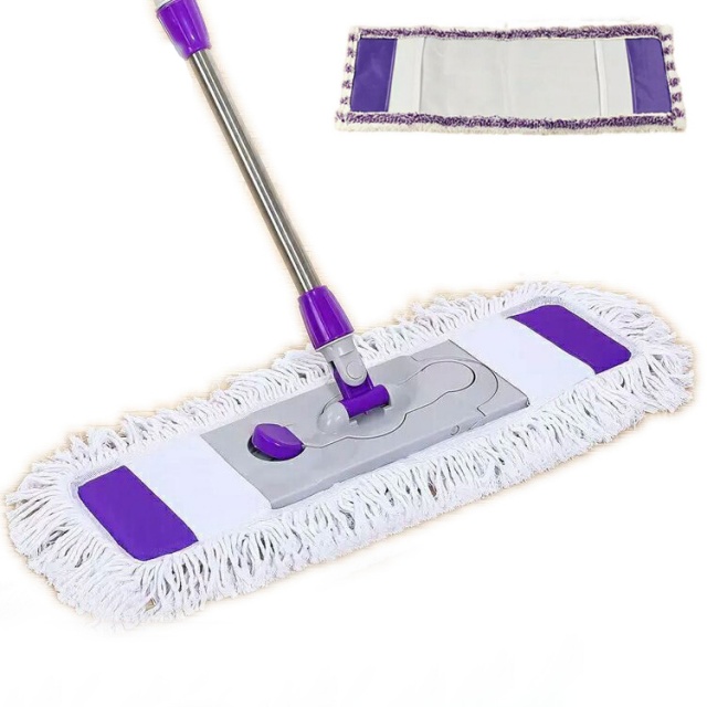 Household Cleaning Industrial Cleaning Microfiber Purple Mop - JUHAO