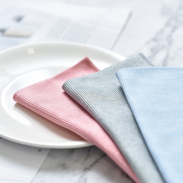 Microfiber glass cleaning cloths that don't leave water spots - JUHAO