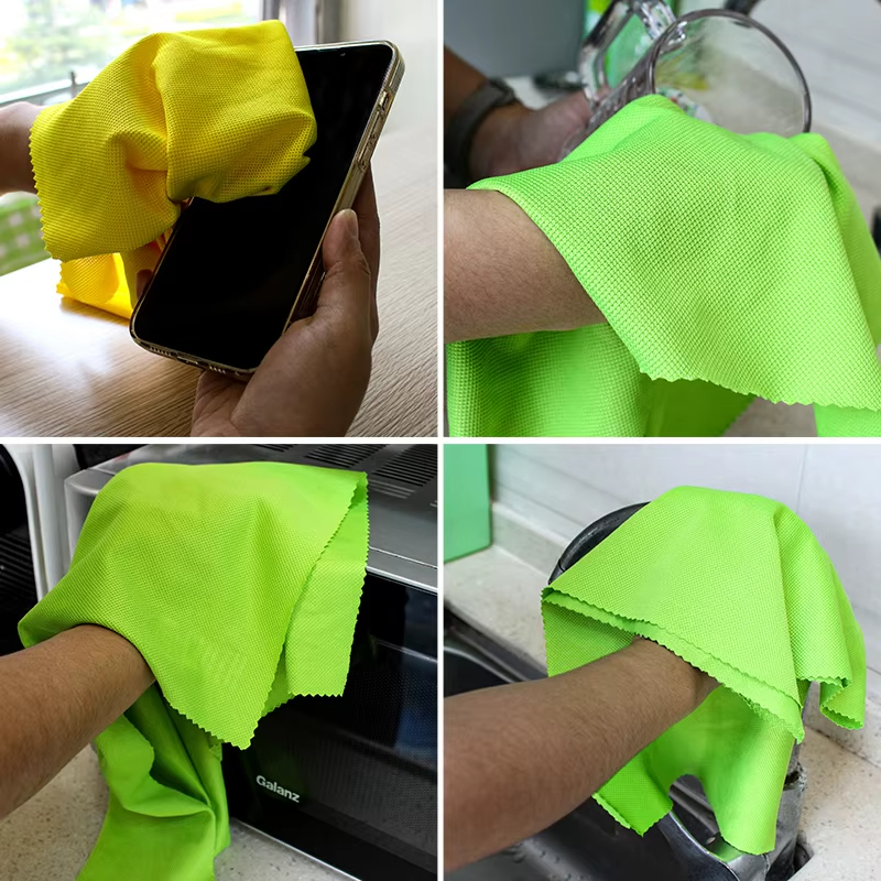Customized Microfiber Window Car Wash Edgeless - JUHAO