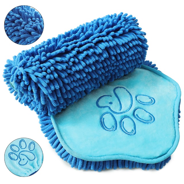 Microfiber Chenille Pet Drying Towel - JUHAO