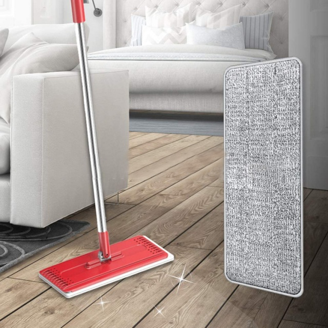 Mop pad di mov di fibra fine all'ingrosso per Mopshold Squeegee Mops (6)
