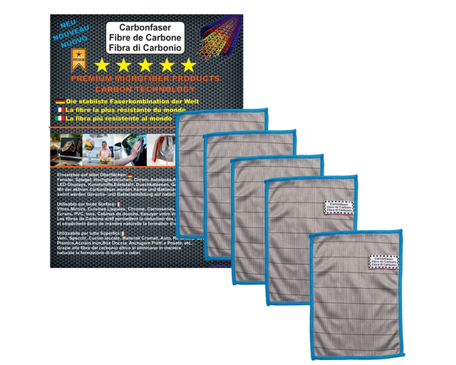 Lot De 4 Chiffons Microfibre Grands 46x46cm - Nettoyage Écrans TV, Ordinateurs Et Lunettes