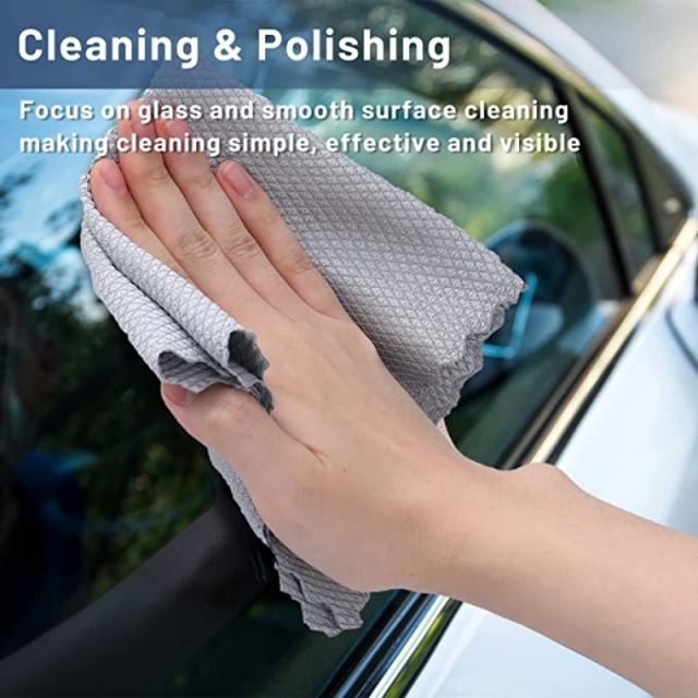 Microfiber Kitchen Glass Cleaning Cloth - JUHAO