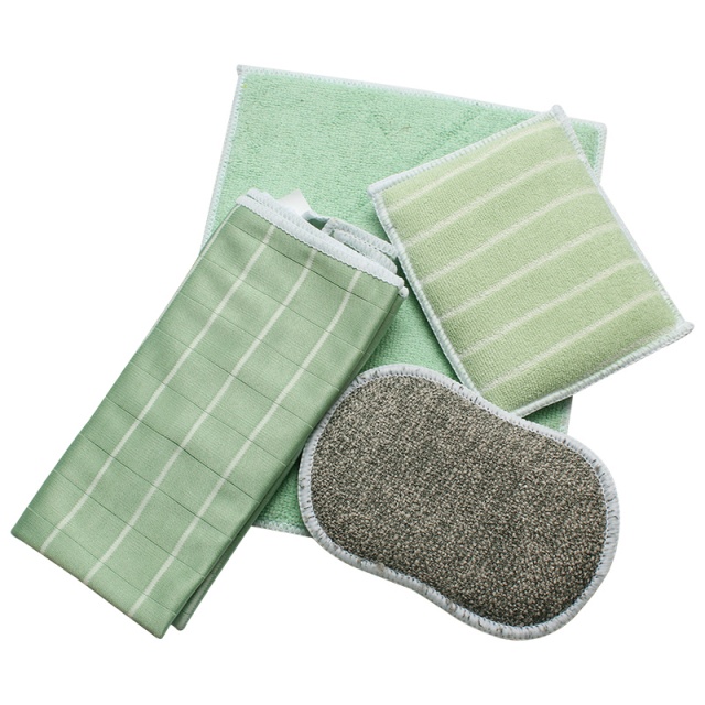 Bamboo Microfiber Kitchen Sponge -Juhao