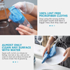 Window mirofiber cleaning towels - 16 x 16 - JUHAO
