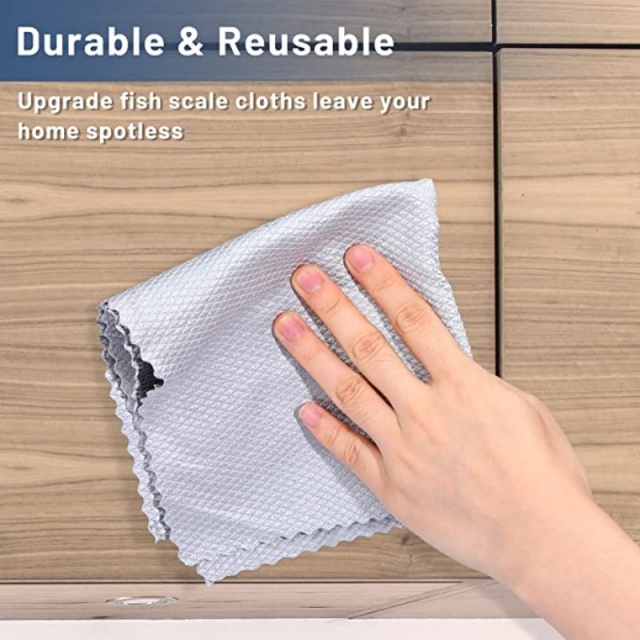 Microfiber Kitchen Glass Cleaning Cloth - JUHAO