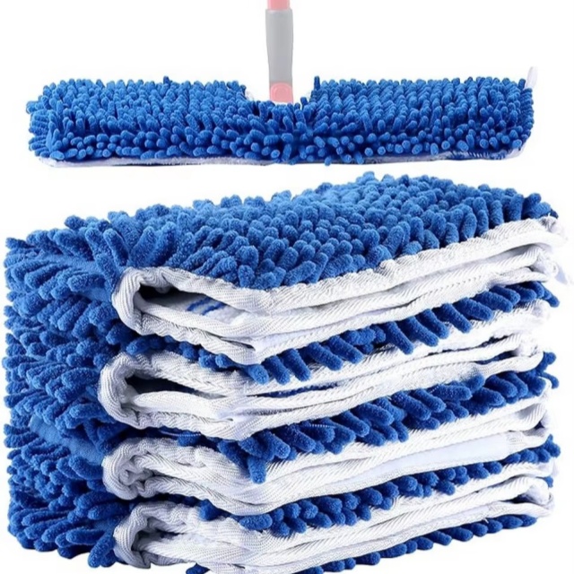 Double-sided thickened microfiber replacement mop head - JUHAO