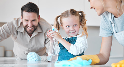microfiber household cleaning cloth