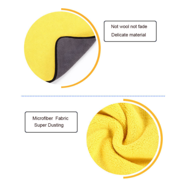 Best Microfiber Car Cleaning Cloth - JUHAO