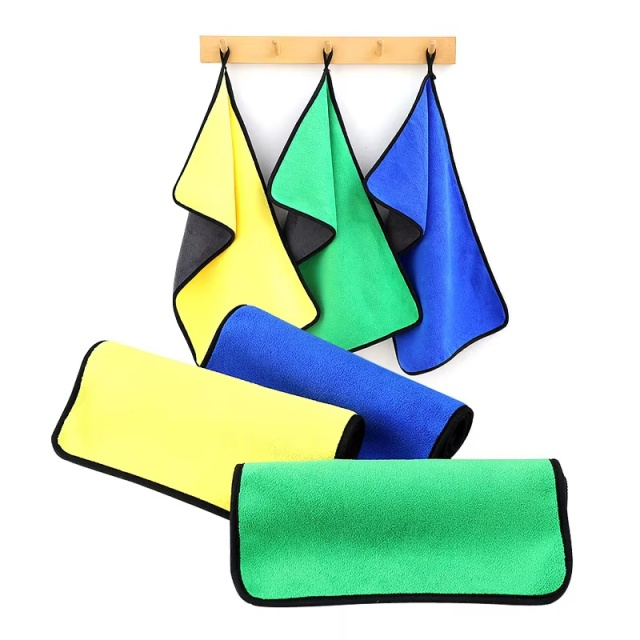 Best microfiber cleaning cloth for car windows clean - JUHAO