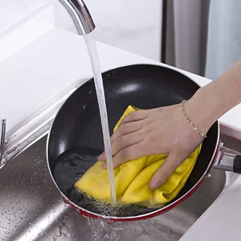 Custom microfiber cloth for car or kitchen - JUHAO