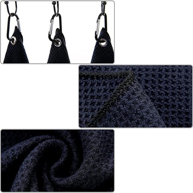 Microfiber de microfibra absorvente e de secagem rápida toalha de golfe (3)