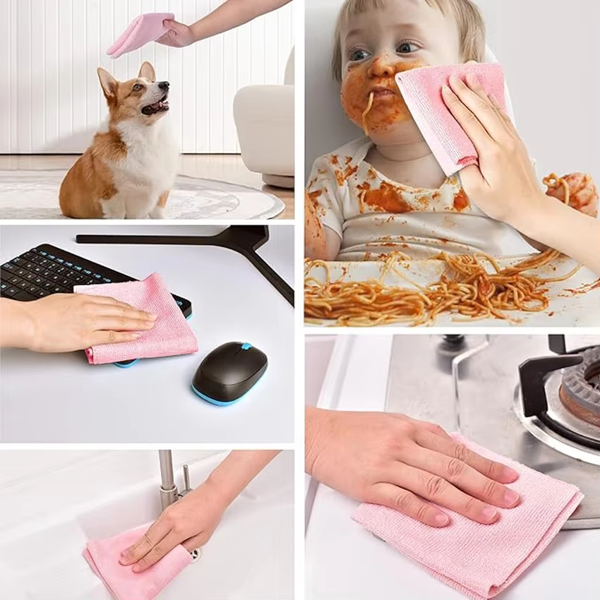 Microfiber Kitchen Towels Roll