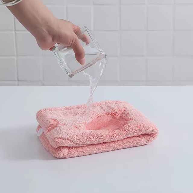 Toalha de cabelo de microfibra para cabelos encaracolados - Juhao