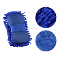Mikrofiber şönil sünger eldivenleri araba pencereleri yıkama eldivenleri - juhao