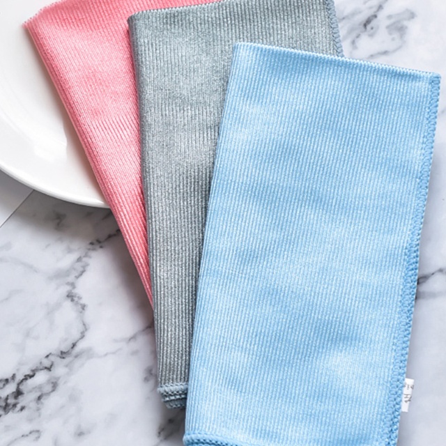 Microfiber glass cleaning cloths that don't leave water spots - JUHAO