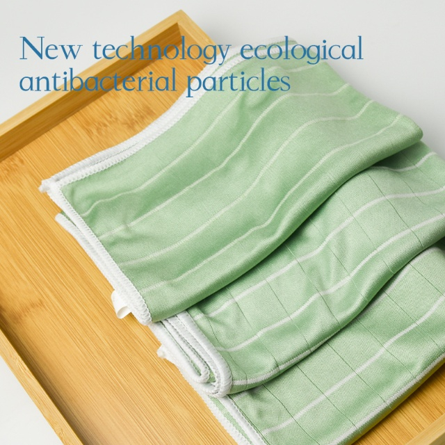 Microfiber Bamboo Cleaning Cloths Set of 8 - JUHAO