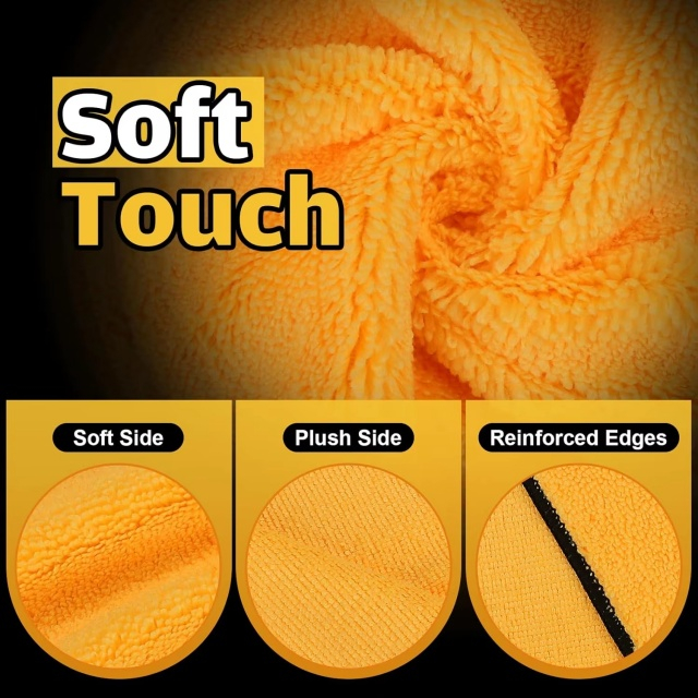 Best Car Super Absorbent Microfiber Towel - JUHAO