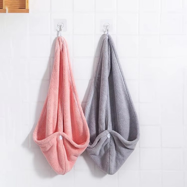 Toalha de cabelo de microfibra para cabelos encaracolados - Juhao