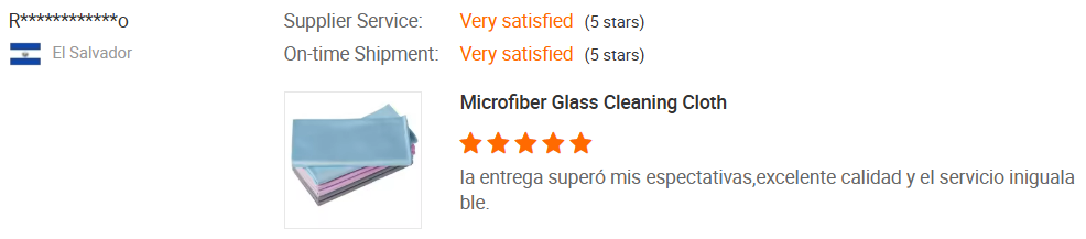 Microfiber Glass Cleaning Cloth