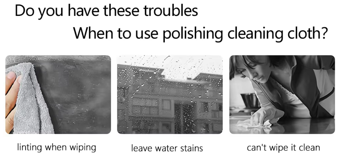 polishing cleaning cloth - JUHAO