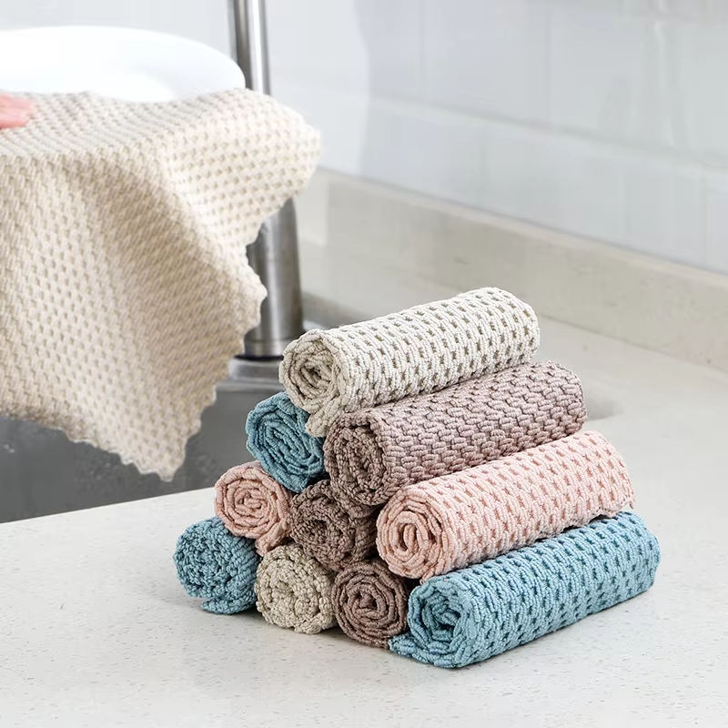Kitchen Cleaning Anti-grease Wiping Rags - JUHAO