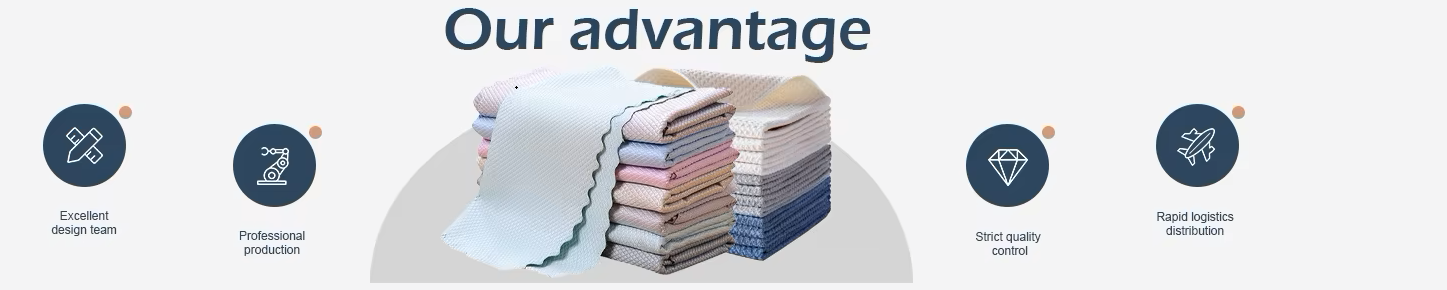 cleaning cloth factory advantage - JUHAO