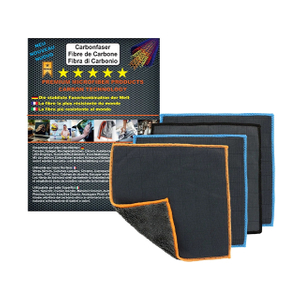 Carbon Fiber Microfiber Towel for Glass Cleaning