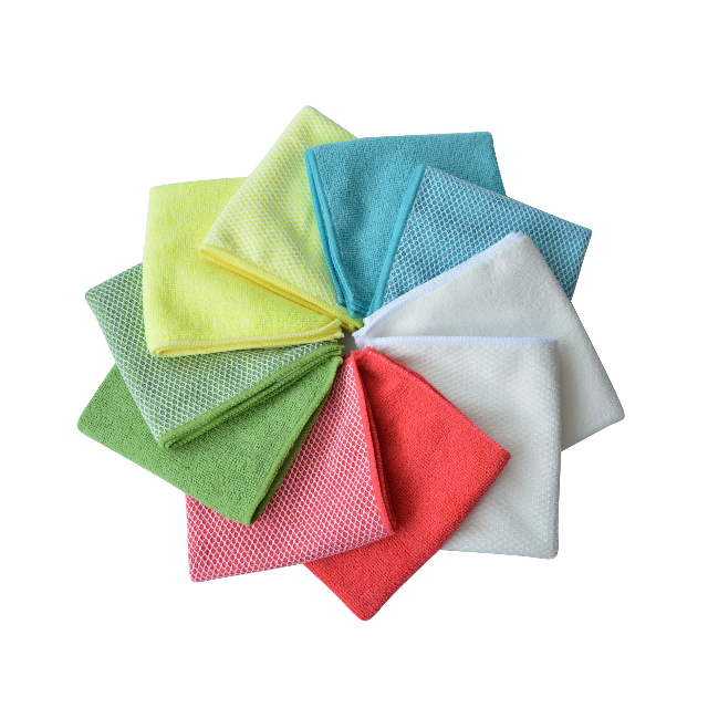 Microfiber Mesh Kitchen Cleaning Cloths - JUHAO