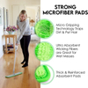 Reusable Floor Highly Absorbent Microfiber Mop Pad - JUHAO