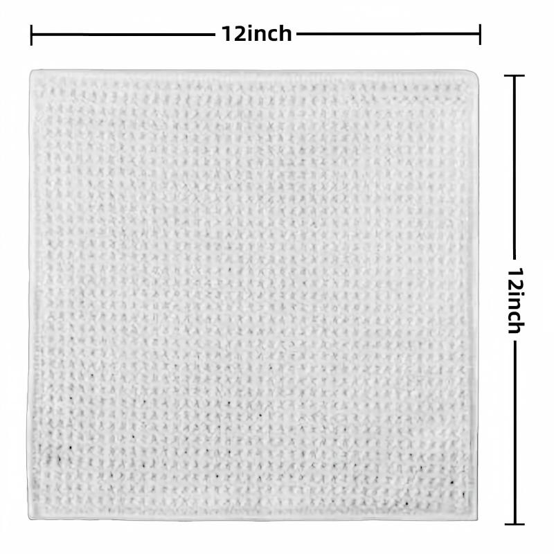 Panno in tessuto waffle in microfibra 12'x 12'.