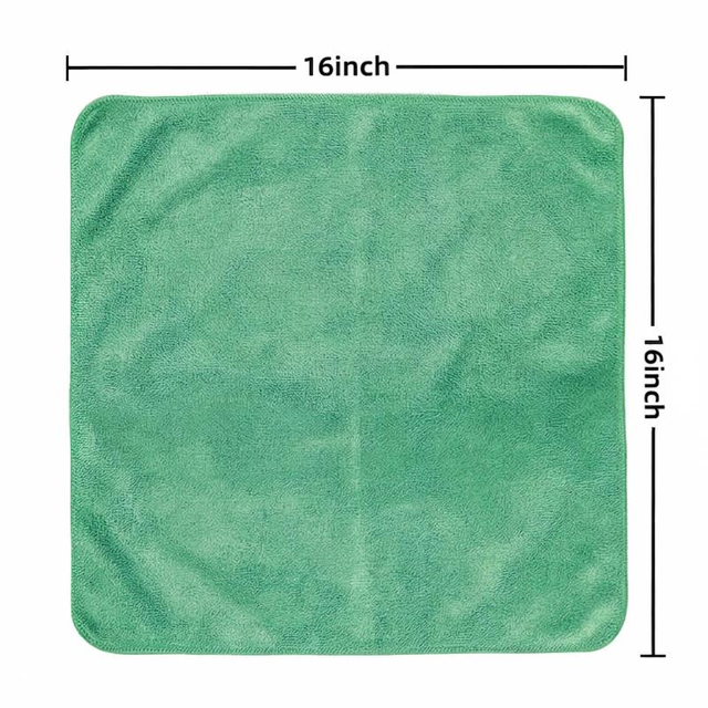 Pa&ntilde;o de limpieza de microfibra para m&uacute;ltiples superficies de 16'x 16' 
