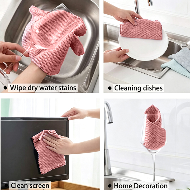 12"x 14" Microfiber Glass Cleaning Cloth