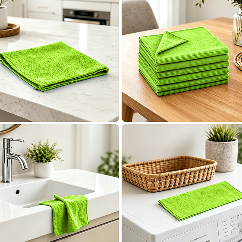 14"x 16" Microfiber Bathroom Cleaning Cloth