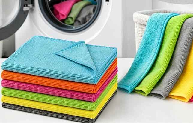 Soft Microfiber for Efficient Bathroom Cleaning
