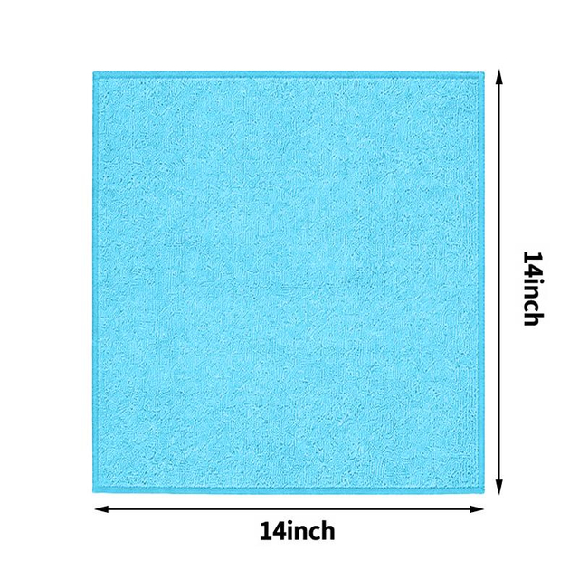 14'x 14' Mikrofaser-Badezimmer-Reinigungstuch