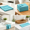 14"x 14" Microfiber Bathroom Cleaning Cloth