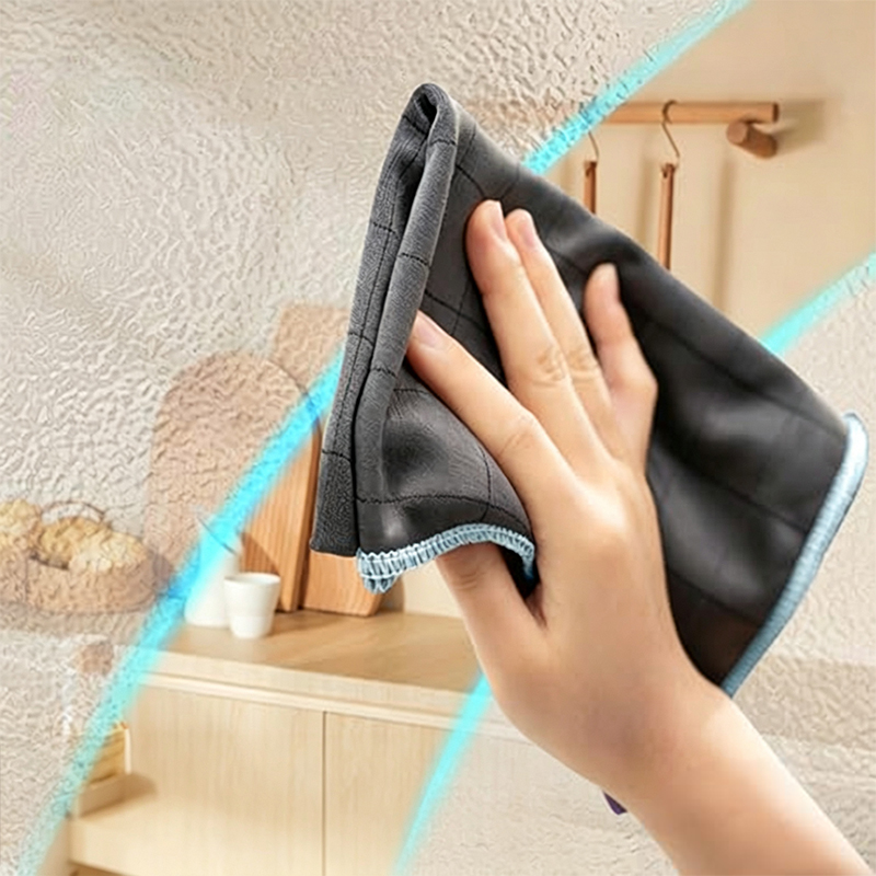 12"&times;12" Microfiber Glass Cleaning Cloth