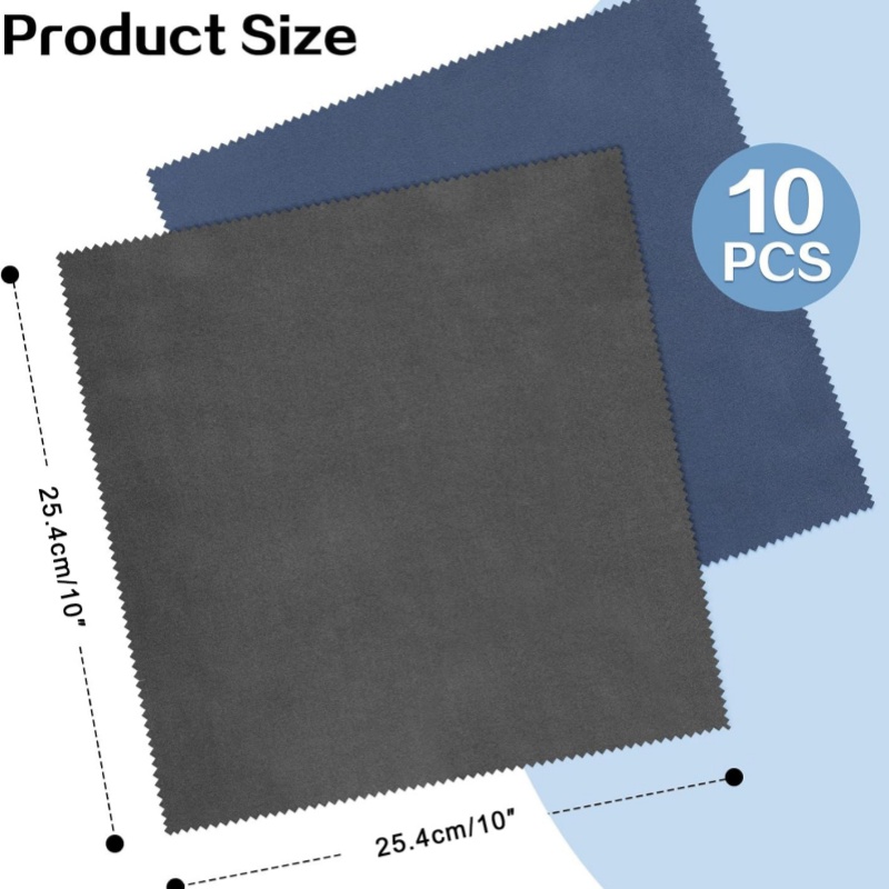 10"&times;10" Microfiber Electronics Cleaning Cloth