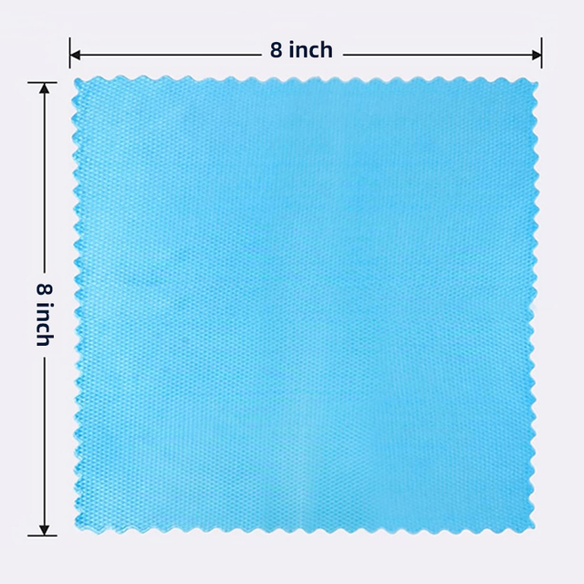  8"&times;8" Glass Cleaning Cloth