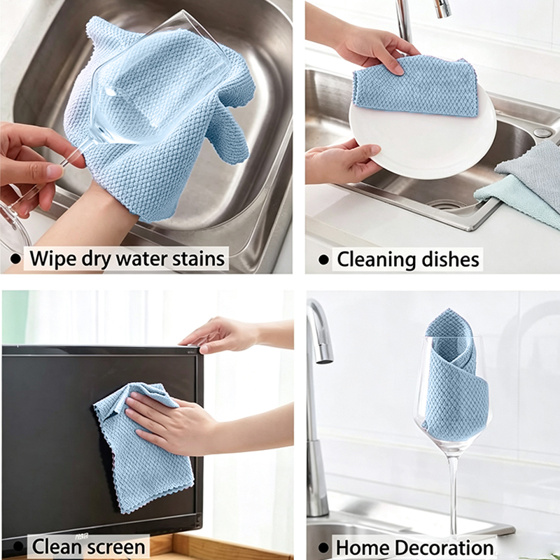14"x 16" Microfiber Glass Cleaning Cloth
