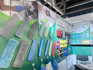 Frankfurt Spring Consumer Goods Fair - JUHAO specializes in high-performance microfiber, carbon fiber, and bamboo fiber cleaning clothsc