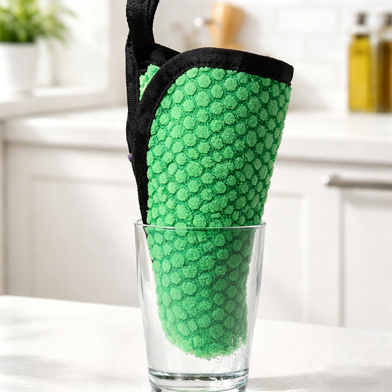 2 in 1 Microfiber Reusable Kitchen Towels
