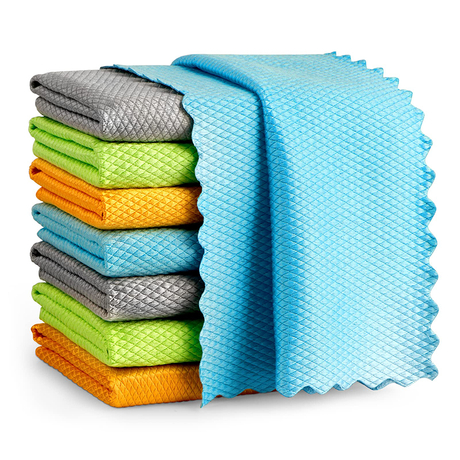  8"&times;8" Glass Cleaning Cloth