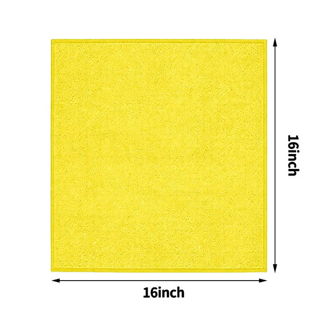 16'x 16' Mikrofaser-Badezimmer-Reinigungstuch