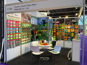 Microfiber cleaning cloth Dutch Exhibition - JUHAO