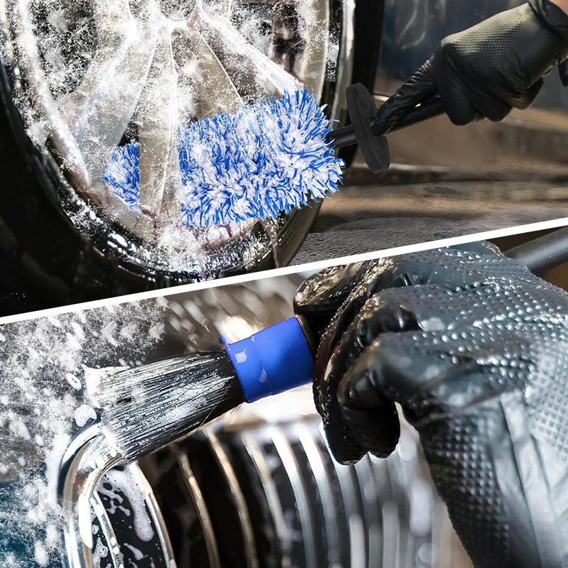 Wheel Brushes for Cleaning Car Wheels